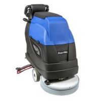 Powr-Flite Phantom PFS20 20" Cordless Walk Behind Disc Floor Scrubber - 16 Gallon